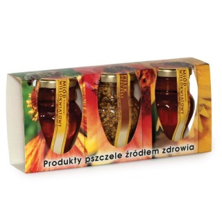 Pudełko na 3 słoiki 106ml (10szt) – P8a