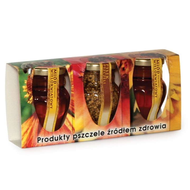 Pudełko na 3 słoiki 106ml (10szt) – P8a