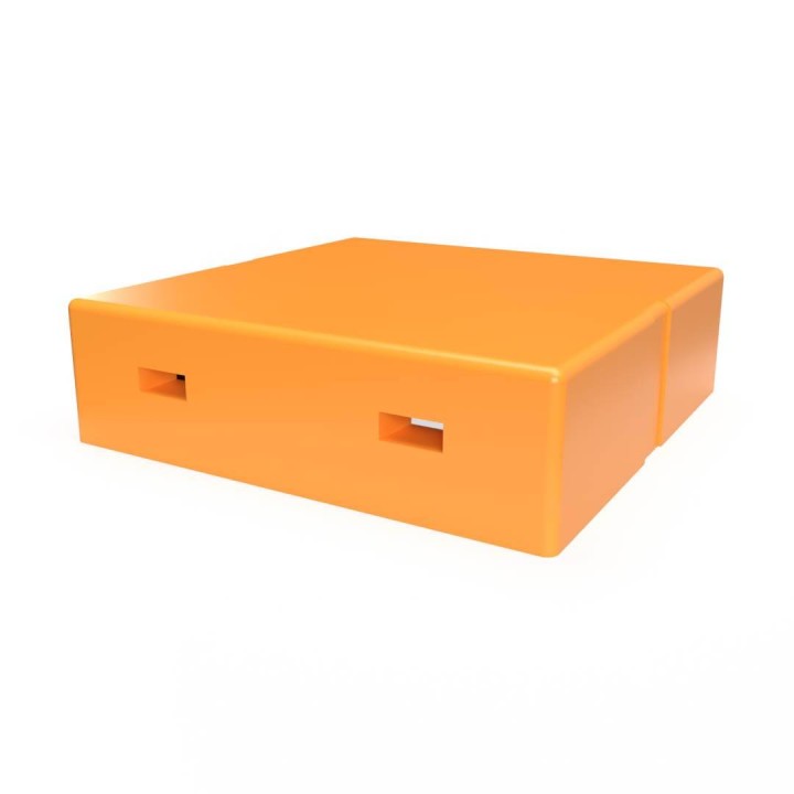 Ul wielkopolski OPTIMA, pomarańczowy, nieskręcony