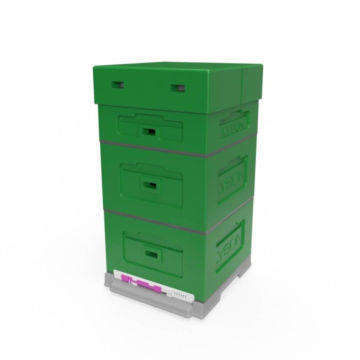 Ul wielkopolski OPTIMA, ciemnozielony, nieskręcony