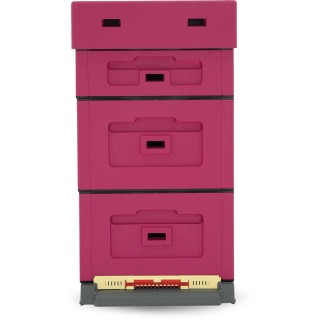 Ul wielkopolski OPTIMA, ciemnoróżowy, nieskręcony