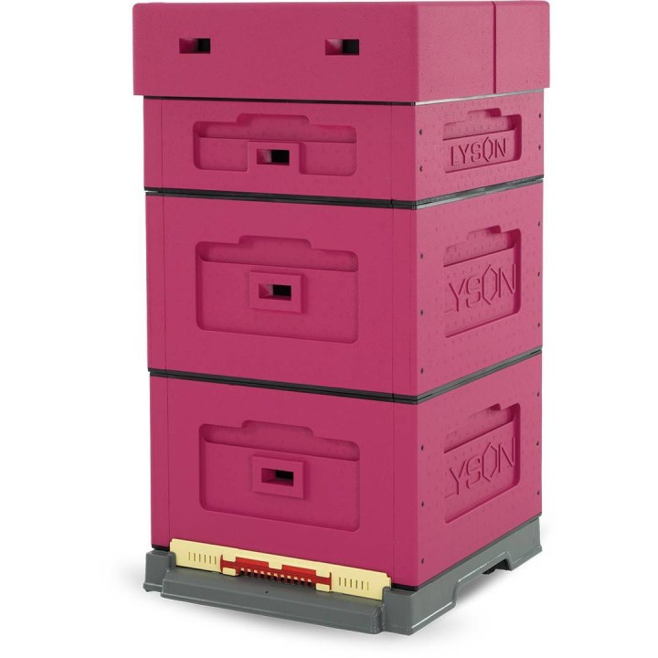 Ul wielkopolski OPTIMA, ciemnoróżowy, nieskręcony