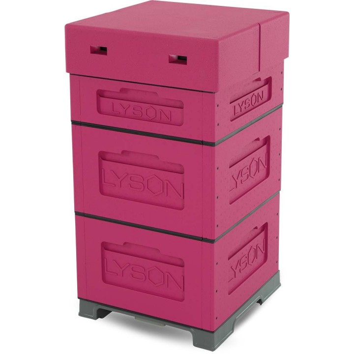 Ul wielkopolski OPTIMA, ciemnoróżowy, nieskręcony