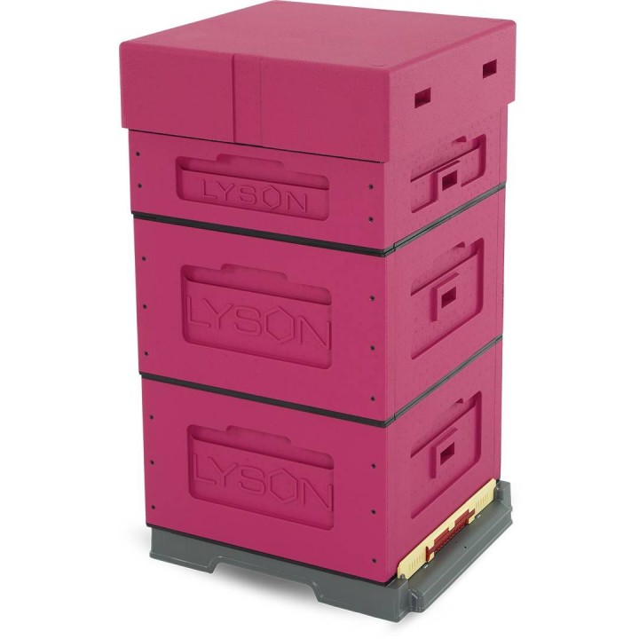 Ul wielkopolski OPTIMA, ciemnoróżowy, nieskręcony