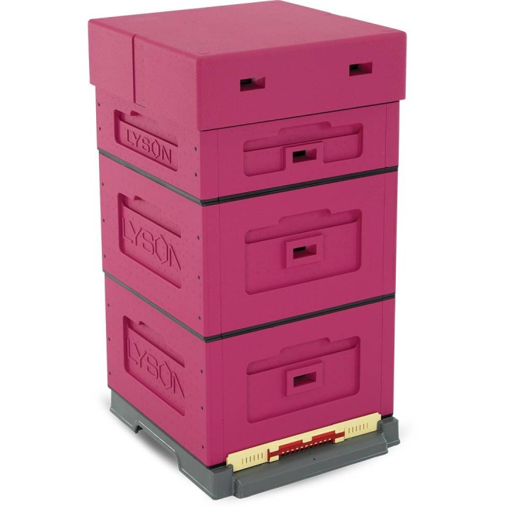 Ul wielkopolski OPTIMA, ciemnoróżowy, nieskręcony