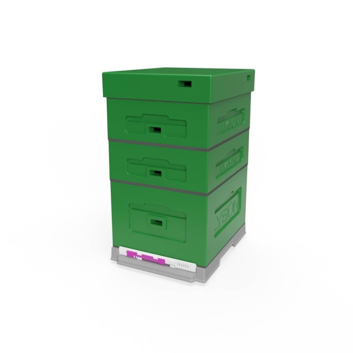 UL Dadant OPTIMA, ciemnozielony, nieskręcony