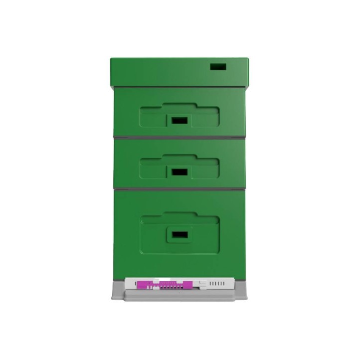 UL Dadant OPTIMA, ciemnozielony, nieskręcony