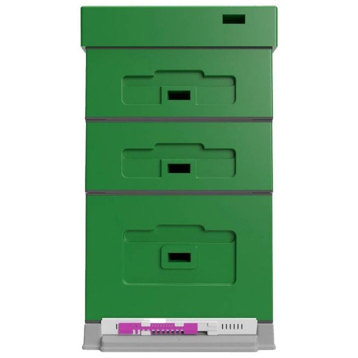 UL Dadant OPTIMA, ciemnozielony, nieskręcony