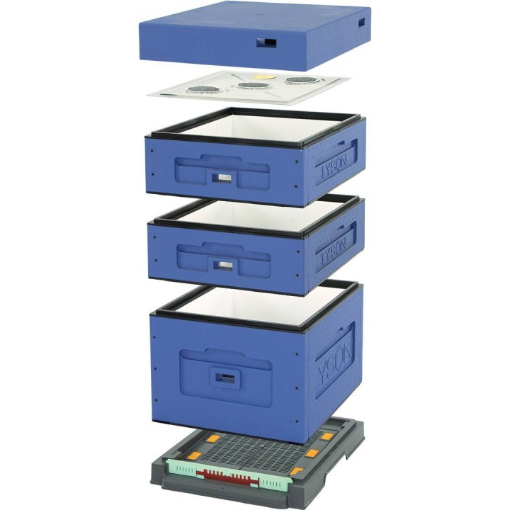 UL Dadant OPTIMA, ciemnoniebieski, nieskręcony