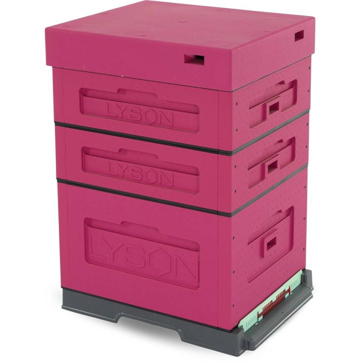 UL Dadant OPTIMA, ciemnoróżowy, nieskręcony