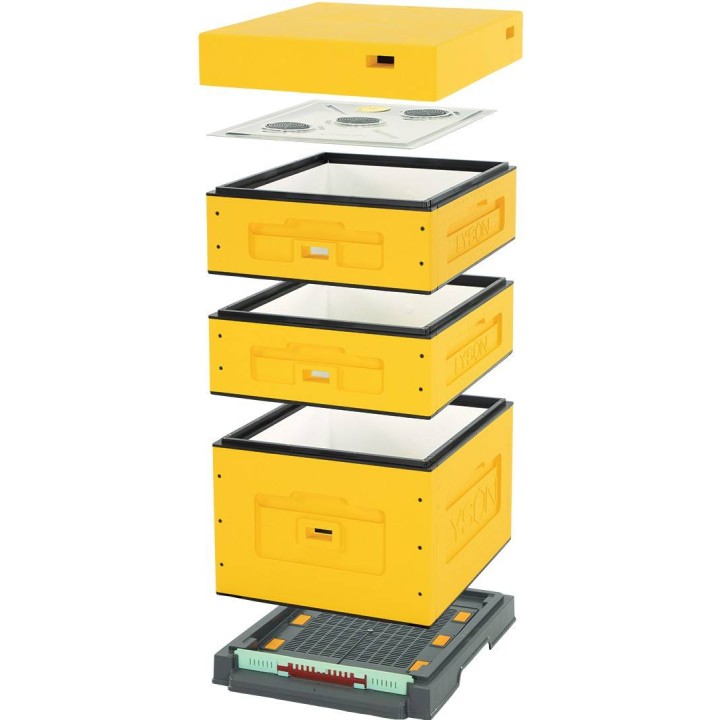 UL Dadant OPTIMA, żółty, nieskręcony