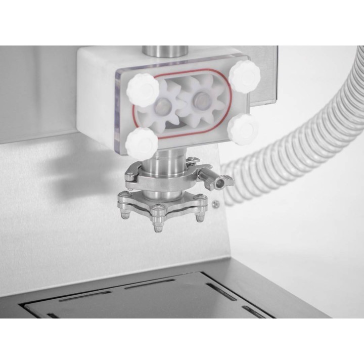 Urządzenie wielofunkcyjne z wagą do dozowania, kremowania i przepompowywania miodu, moduł zębaty, 230V - PREMIUM