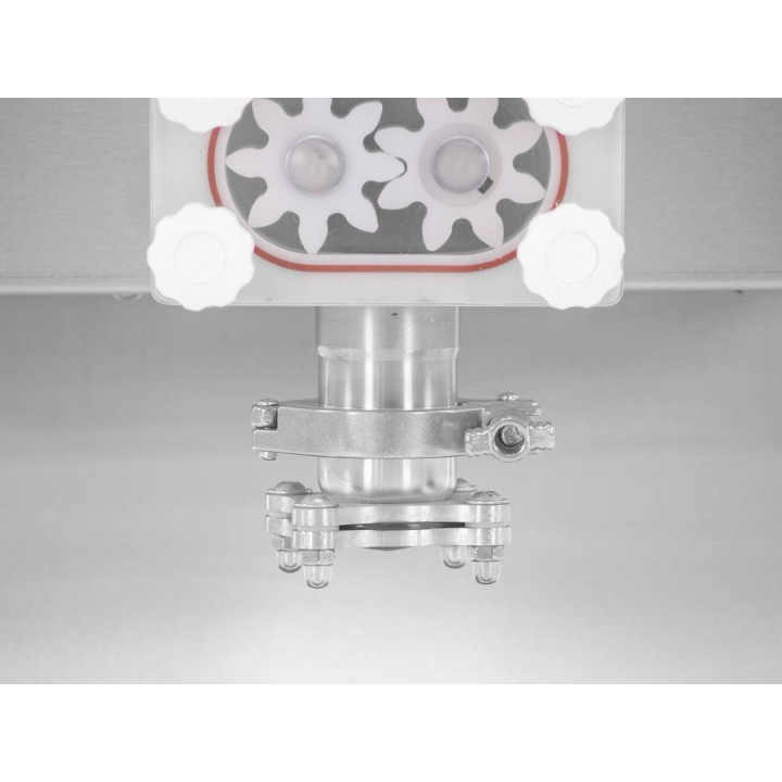 Urządzenie wielofunkcyjne z wagą do dozowania, kremowania i przepompowywania miodu, moduł zębaty, 230V - PREMIUM