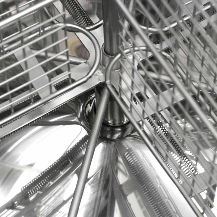 Miodarka 4-kasetowa, DADANT, WP wymiary kasety 425 x 355 x 50 mm, Ø900 mm elektryczna, BASIC - W201300KN_B