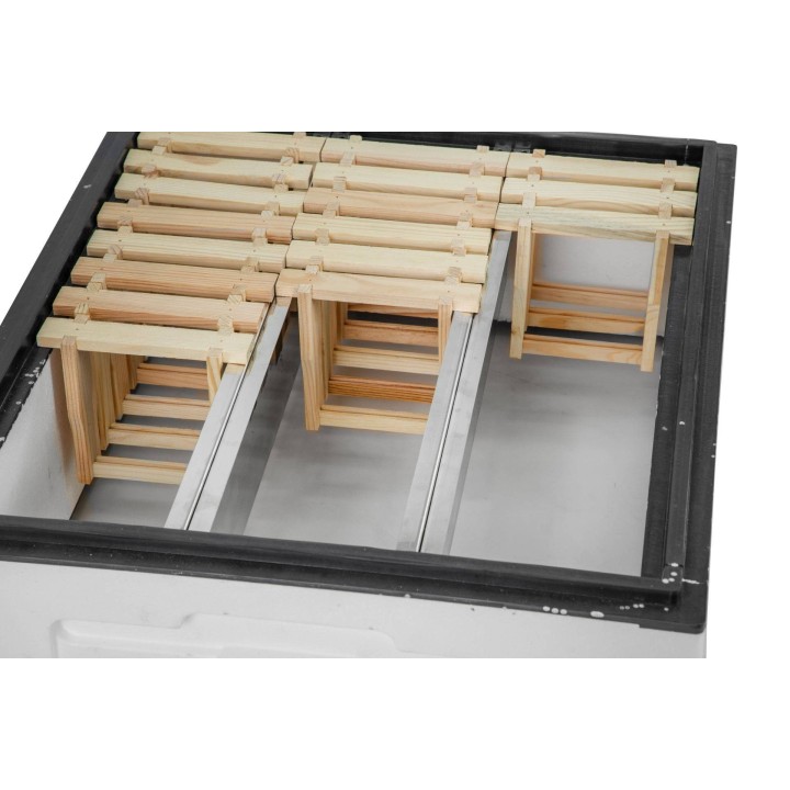 Przegroda do korpusu ½ Dadant pod ramkę ulika weselnego, nierdzewna - LM28