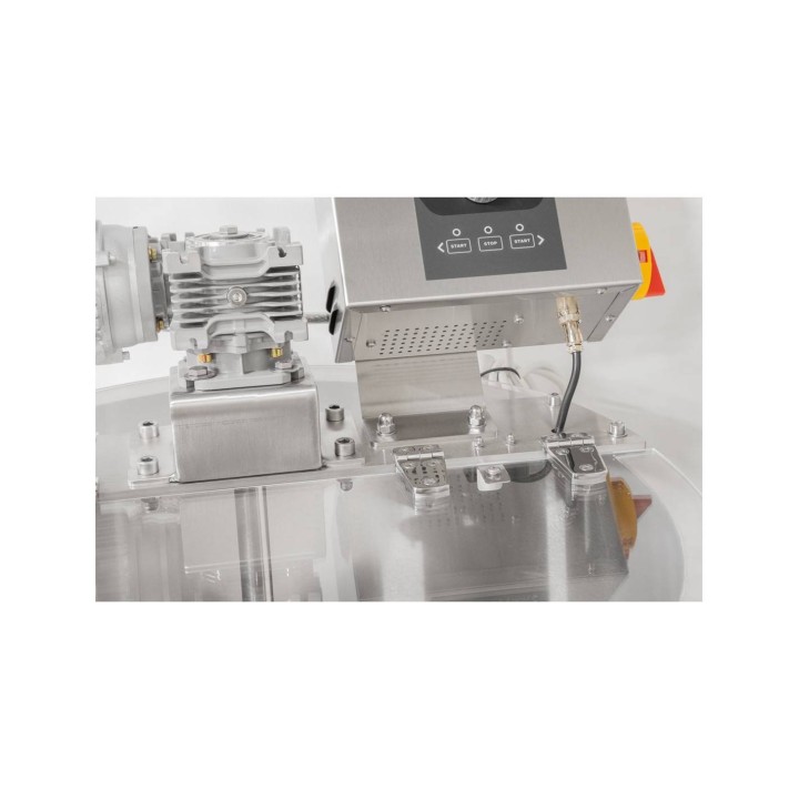 Odstojnik z płaszczem grzewczym, wodnym, do standaryzacji miodu lub mieszania syropu, 200 l (grzanie 230V / napęd 230V)