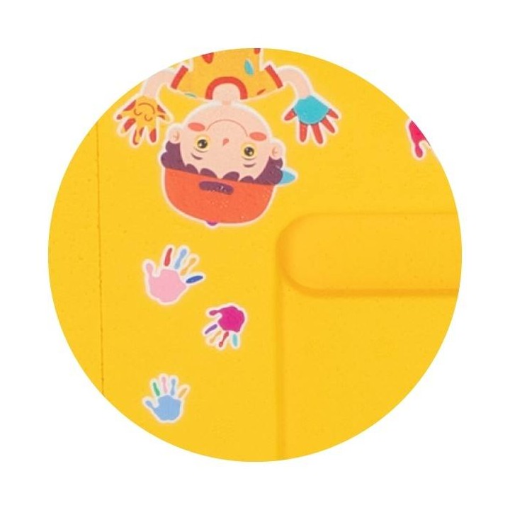 Ul Dadant OPTIMA, żółty, nadruk - dzieci, nieskręcony