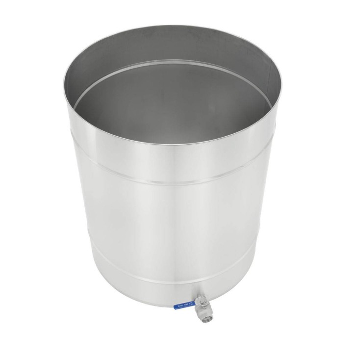 Odstojnik nierdzewny 1250 kg, zawór kulowy 2"