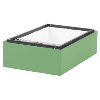 Powałko-podkarmiaczka, wielkopolska, 6-ramkowa, zielono-seledynowa