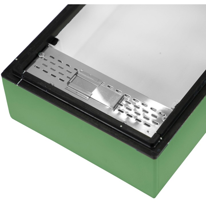 Powałko-podkarmiaczka, wielkopolska, 6-ramkowa, zielono-seledynowa