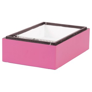 Powałko-podkarmiaczka, wielkopolska, 6-ramkowa, różowa