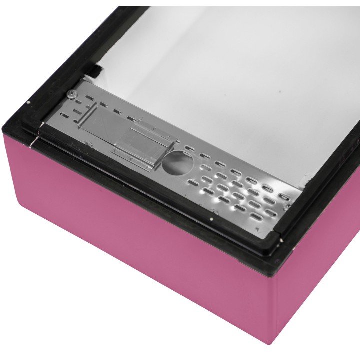 Powałko-podkarmiaczka, wielkopolska, 6-ramkowa, różowa