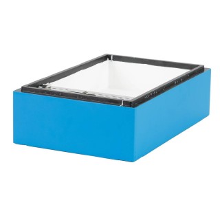 Powałko-podkarmiaczka, wielkopolska, 6-ramkowa, niebieska