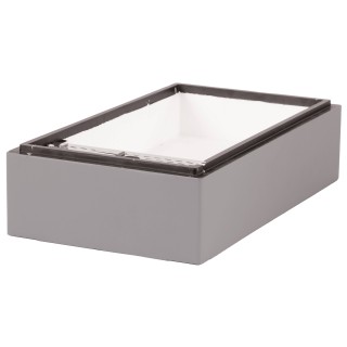 Powałko-podkarmiaczka, Dadant, 6-ramkowa, szara