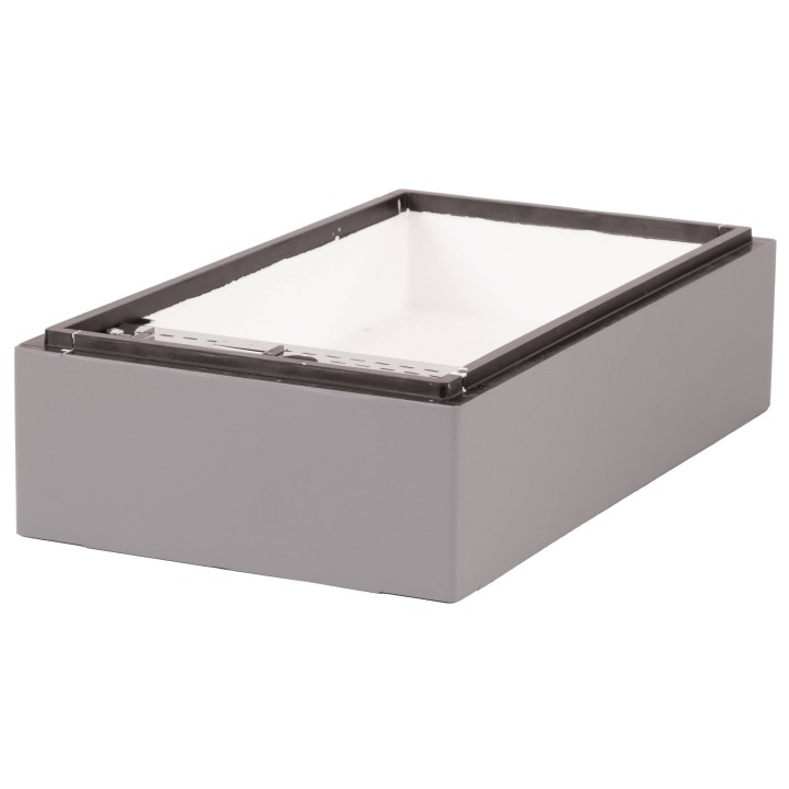 Powałko-podkarmiaczka, Dadant, 6-ramkowa, szara