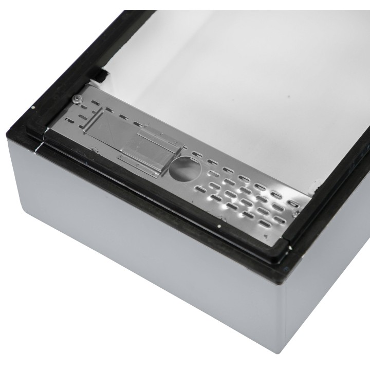 Powałko-podkarmiaczka, Dadant, 6-ramkowa, szara