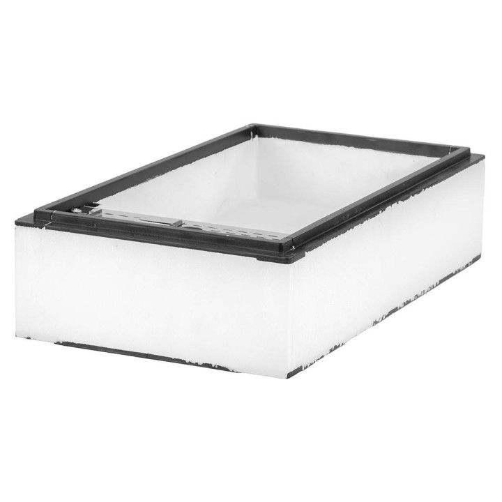 Powałko-podkarmiaczka, Dadant, 6-ramkowa, niemalowana