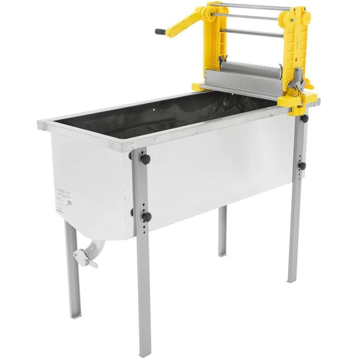 Stół do odsklepiania pionowy ręczny, plastikowy, nakładkowy, stół Optima 1000 mm, 1/2 WL