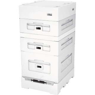 Ul Dadant z dennicą wysoką higieniczną, z podkarmiaczką plastikową 7,5 l, niemalowany - PREMIUM