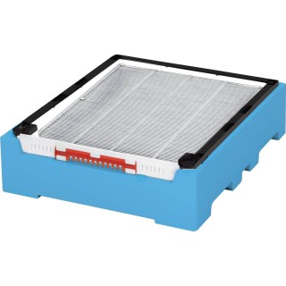 Dennica wysoka higieniczna D, LN, AP, WL 12-ramk. malowana (niebieska) - PREMIUM -W102200T_NIEB