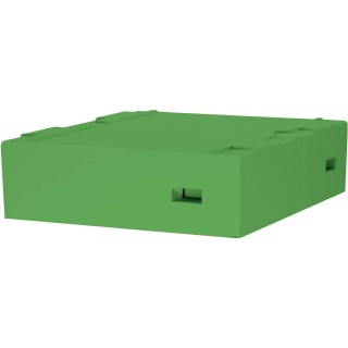 Daszek wysoki z wentylacją, D, LN, AP, WL 12-ramk. malowany (zielony-ciemny) - PREMIUM - W1015T_ZC