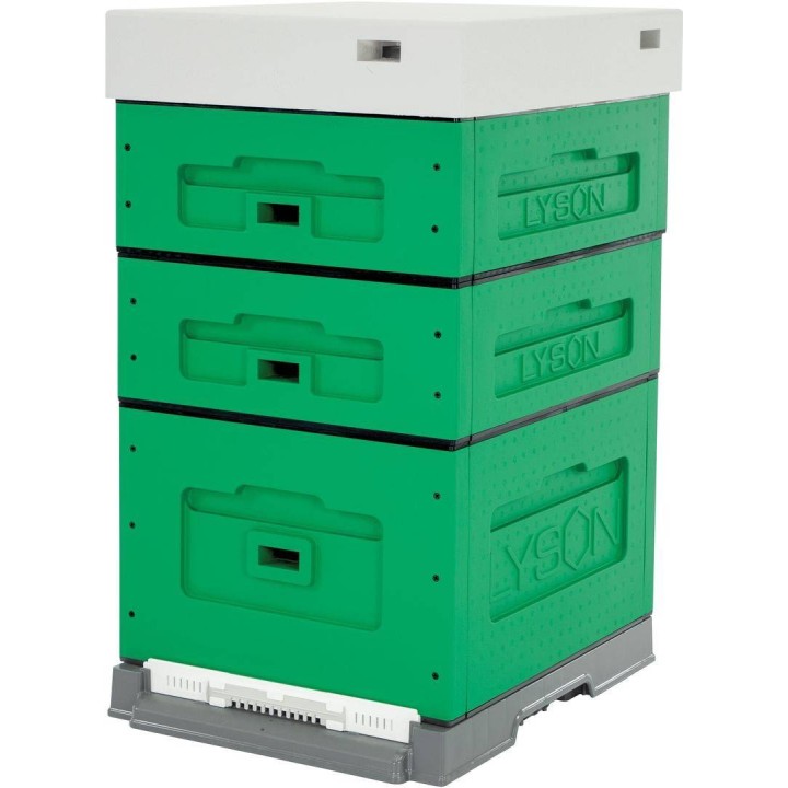 Ul Dadant OPTIMA, malowany (ciemnozielony), nieskręcony