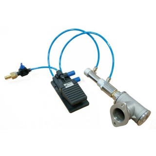 Zawór nierdzewny pneumatyczny 5/4" i 6/4" do odstojnika firmy ŁYSOŃ - W4011