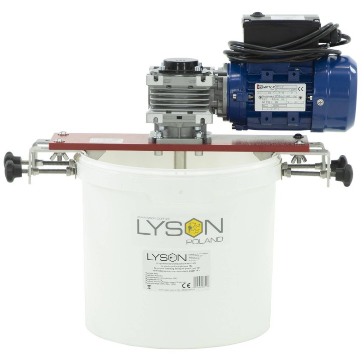 Urządzenie do kremowania miodu 230V na wiadrze polipropylenowym 17,7 l / ~25 kg, 230V - OPTIMA