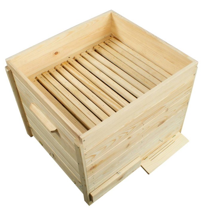 Ul Dadant drewniany - leżak (ramki, daszek, stołek) - 9014