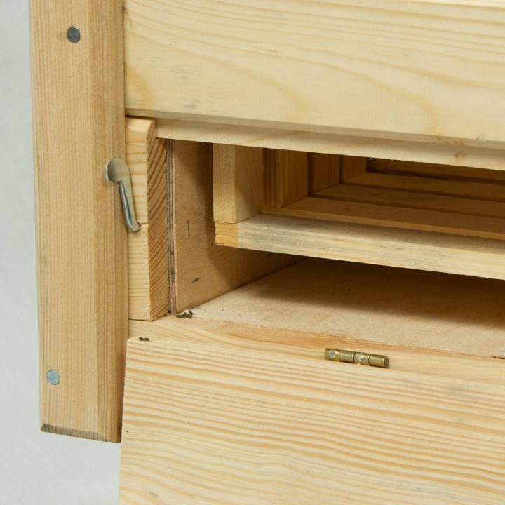 Ul Dadant drewniany - leżak (ramki, daszek, stołek) - 9014