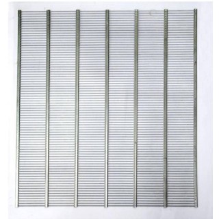 Krata odgrodowa metalowa Dadant, Wielkopolska 12-ramkowa pozioma z wręgiem – 390x465mm - 4000