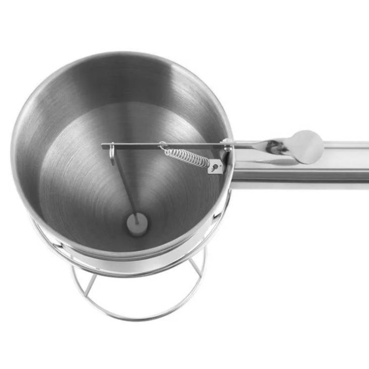 LEJEK DO WOSKU Z DOZOWNIKIEM I STOJAKIEM - NIERDZEWNY 14,5x7,5CM 1,2L