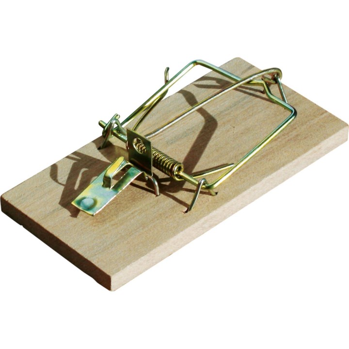 BROS - łapka na myszy drewniana