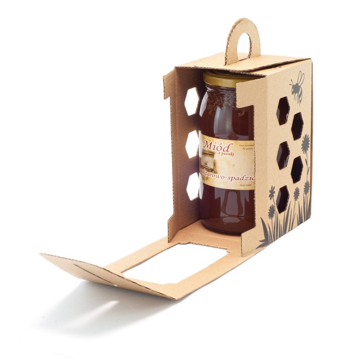 Pudełko Ozdobne na 1 słoik 720ml-900ml (10szt) - P18A