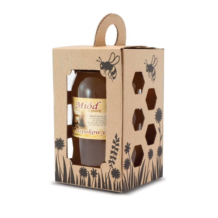 Pudełko Ozdobne na 1 słoik 720ml-900ml (10szt) - P18A