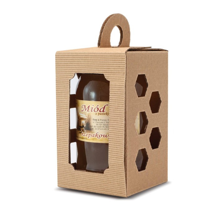 Pudełko Ozdobne na 1 słoik 720-900 ml (10szt) - P21