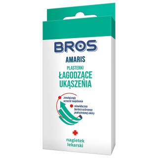 BROS - Amaris - plasterki łagodzące ukąszenia 20 szt. - BR1814A