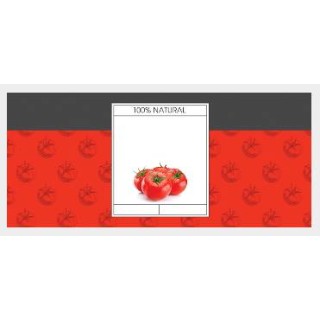 Etykiety na przetwory - pomidory (50szt) - EZ41