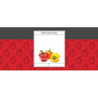 Etykiety na przetwory - papryka (50szt) - EZ42