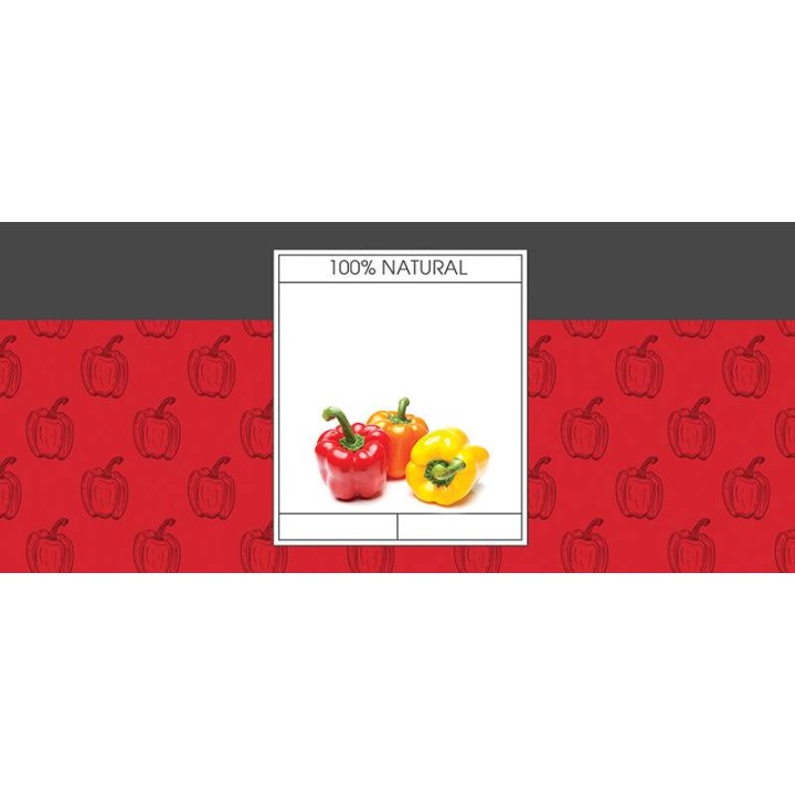 Etykiety na przetwory - papryka (50szt) - EZ42